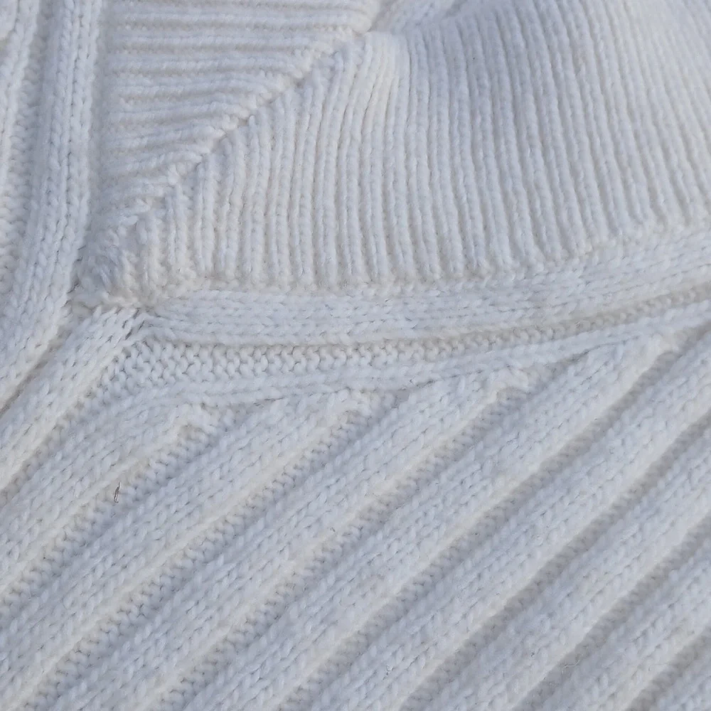 H&M Off-White Ribbed Sweater Vest - Picture 3 of 5